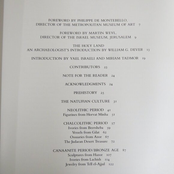 Treasures from the Holy Land: Ancient Art from the Israel Museum 1988 PB - Picture 8 of 12